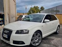 Usata Audi A3 S-Line 150 CV (110 kW) 2008 Bianco Utilitaria