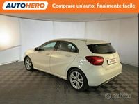 Usata Mercedes A180 108 CV (79 kW) 2017 Bianco Berlina