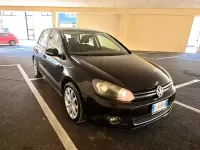 Usata VW Golf VI 105 CV (77 kW) 2011 Nero Utilitaria