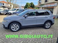 Usata VW Tiguan Elegance 150 CV (110 kW) 2021 Dolphin grey metallizzato SUV