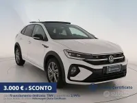 Usata VW Taigo R-line 110 CV (80 kW) 2023 Bianco SUV