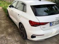 Usata Audi A3 Advanced 150 CV (110 kW) 2021 Bianco Berlina