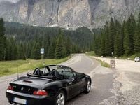 Usata BMW Z3 Efficient Dynamics 118 CV (86 kW) 2000 Nero Cabrio