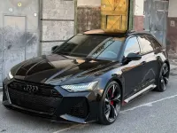 Usata Audi RS6 Ambiente 600 CV (441 kW) 2022 Nero Station wagon