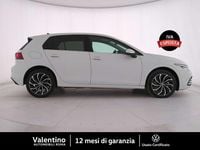 Usata VW Golf VIII Style 204 CV (150 kW) 2021 Bianco Utilitaria