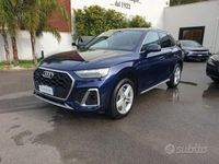 Usata Audi Q5 S-Line 204 CV (150 kW) 2021 Blu metallizzato SUV