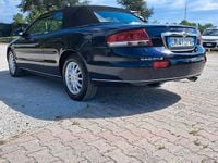 Usata Chrysler Sebring Cabriolet 203 CV (149 kW) 2001 Blu Cabrio