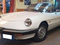 Usata Alfa Romeo Spider Veloce 128 CV (94 kW) 1987 Bianco Cabrio