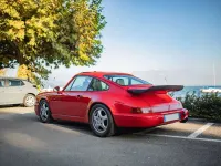 Usata Porsche 964 260 CV (191 kW) 1994 Rosso Cabrio