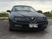 Usata Alfa Romeo Spider 150 CV (110 kW) 1996 Nero Cabrio