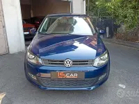 Usata VW Polo Trendline 90 CV (66 kW) 2010 Blu Utilitaria
