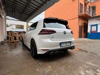 Usata VW Golf VII R 300 CV (220 kW) 2016 Bianco Berlina