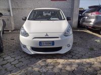 Usata Mitsubishi Space Star Intense 71 CV (52 kW) 2014 Bianco Monovolume