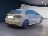 Usata Mercedes A180 AMG line 136 CV (100 kW) 2023 Bianco Berlina