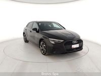 Usata Audi A3 Advanced 150 CV (110 kW) 2022 Nero mythos metallizzato Berlina
