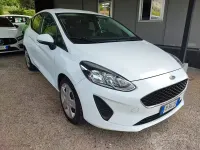 Begagnad Ford Fiesta Titanium 85 HK (62 kW) 2018 Vit Halvkombi