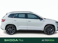 Usata Skoda Karoq SportLine 150 CV (110 kW) 2019 Bianco / pastello SUV