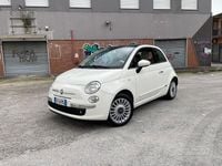 Usata Fiat 500 Lounge 75 CV (55 kW) 2009 Bianco Cabrio