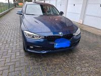 Usata BMW 320 Sport Line 190 CV (139 kW) 2016 Blu/azzurro Station wagon