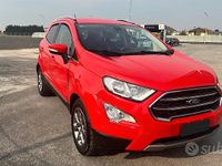 Usata Ford Ecosport 100 CV (73 kW) 2019 Rosso SUV