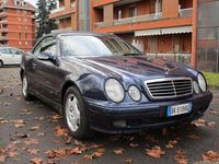 Usata Mercedes CLK200 Elegance 192 CV (141 kW) 2000 Blu/azzurro Cabrio