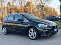 Usata BMW 218 Active Tourer Advantage 136 CV (100 kW) 2016 Nero Monovolume