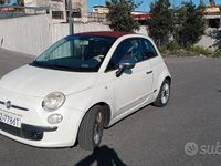 Usata Fiat 500 75 CV (55 kW) 2012 Bianco Cabrio