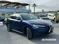 Usata Alfa Romeo Stelvio Executive 209 CV (153 kW) 2018 Blu/azzurro SUV