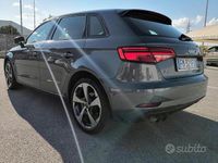 Usata Audi A3 150 CV (110 kW) 2017 Grigio Berlina