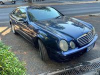 Usata Mercedes CLK200 136 CV (100 kW) 2000 Blu Coupé