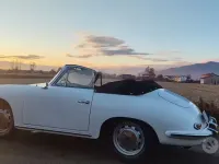 Usata Porsche 356 75 CV (55 kW) 1960 Bianco Cabrio