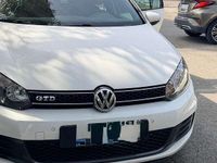 Usata VW Golf VI GTD 170 CV (125 kW) 2011 Bianco Utilitaria