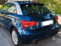 Usata Audi A1 Ambition 86 CV (63 kW) 2011 Blu Utilitaria