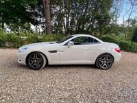 Usata Mercedes SLK200 Premium 184 CV (135 kW) 2012 Bianco Cabrio