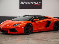 Usata Lamborghini Aventador 700 CV (514 kW) 2015 Arancione Cabrio