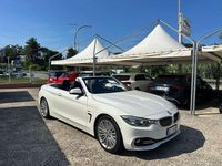 Usata BMW 420 Cabriolet Luxury Line 258 CV (189 kW) 2017 Bianco Cabrio