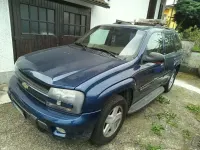 Usata Chevrolet TrailBlazer LTZ 273 CV (200 kW) 2002 Bluazzurro SUV