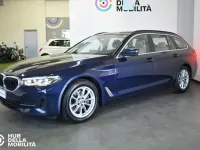 Usata BMW 518 150 CV (110 kW) 2022 Blu Station wagon