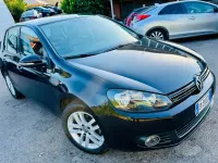 Usata VW Golf VI Highline 105 CV (77 kW) 2009 Nero Utilitaria