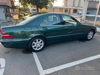 Usata Mercedes S320 224 CV (164 kW) 1999 Verde Berlina