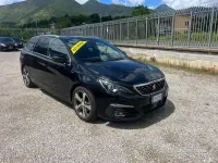 Usata Peugeot 308 GT-line 131 CV (96 kW) 2019 Nero Station wagon