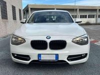 Usata BMW 118 Sport Line 143 CV (105 kW) 2012 Bianco Utilitaria