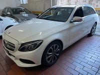 Usata Mercedes C200 Premium 135 CV (99 kW) 2017 Bianco Station wagon