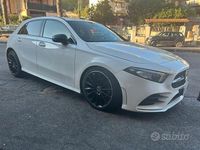 Usata Mercedes A180 Premium 116 CV (85 kW) 2019 Bianco Berlina