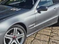 Usata Mercedes SL350 316 CV (232 kW) 2010 Grigio Cabrio