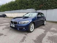 Usata BMW 120 Sport Line 190 CV (139 kW) 2018 Blu/azzurro Utilitaria