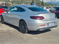 Usata Mercedes C220 Premium 170 CV (125 kW) 2017 Argento Coupé