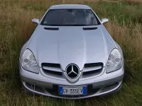 Usata Mercedes SLK200 Chrome 163 CV (119 kW) 2006 Argento Cabrio