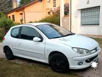 Usata Peugeot 206 60 CV (44 kW) 1999 Bianco Utilitaria