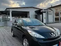 Usata Peugeot 206 60 CV (44 kW) 2011 Nero Berlina